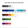 tank top color chart - Daffy Duck Merch