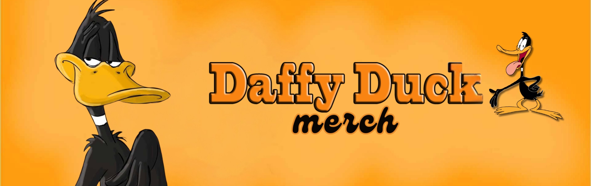 Daffy Duck Merch Banner - Daffy Duck Merch