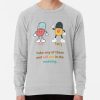 ssrcolightweight sweatshirtmensheather greyfrontsquare productx1000 bgf8f8f8 13 - Daffy Duck Merch