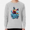 ssrcolightweight sweatshirtmensheather greyfrontsquare productx1000 bgf8f8f8 7 - Daffy Duck Merch